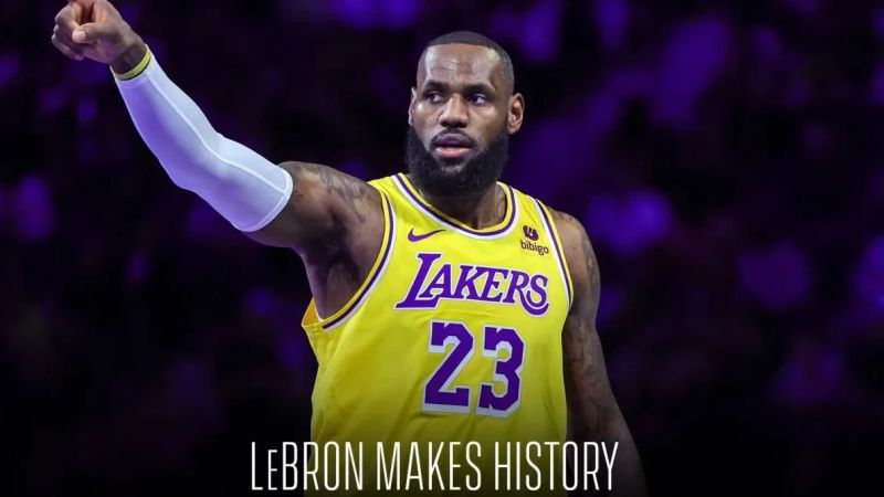 Lebron James Jadi Pemain Nba Pertama Cetak Poin Era Id