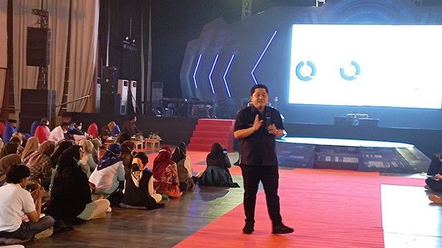 Erick Thohir Mahasiswa Jangan Hanya Sibuk Di Pergerakan Indonesia