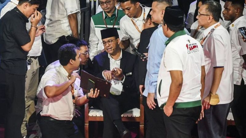 Anies Mau Jabat Tangan Dengan Prabowo Usai Debat Anies Saya Cari Tapi