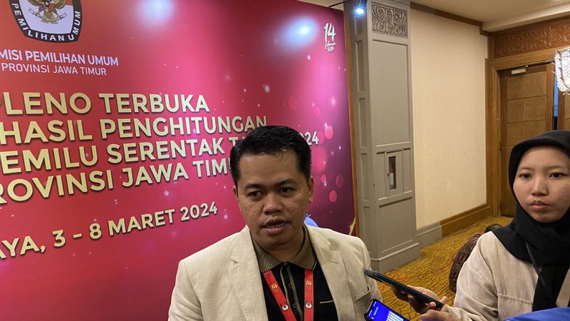 Rekapitulasi Pilpres 2024 Di Jatim Prabowo Gibran Menang Telak