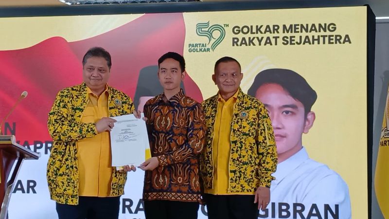 Terima Rekomendasi Usulan Jadi Bacawapres Gibran Kami Tindaklanjuti