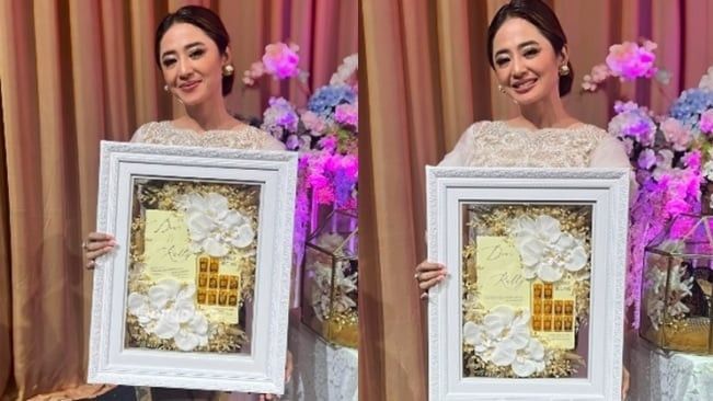 Dewi Perssik Pamer Panai Kg Emas Usai Dilamar Gaji Calon Suami Rp