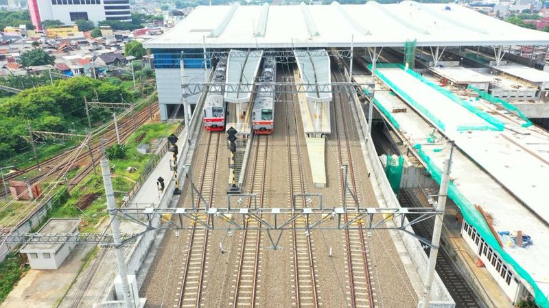 Switch Over Stasiun Manggarai Berikut Perubahan Jalur Dan Tujuannya