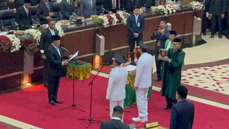 Mendagri Lantik Muzakir Manaf-Fadhlullah Jadi Gubernur dan Wakil Gubernur Aceh Periode 2025-2030