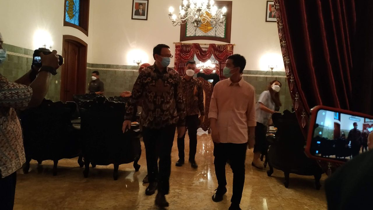 Temui Gibran di Solo, Ahok: Anaknya Pak Jokowi, Sekarang Sudah Jadi Wali Kota Juga