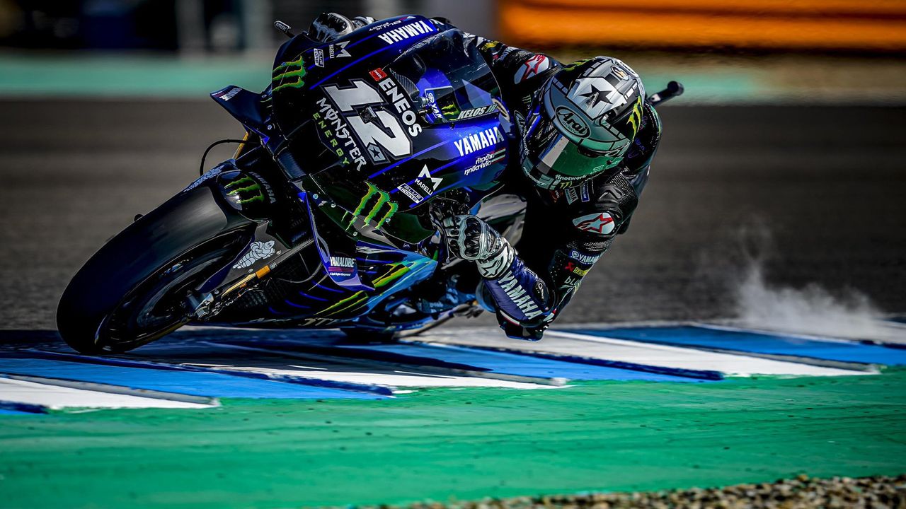 Hasil FP1 MotoGP Andalusia: Vinales Ungguli Rossi