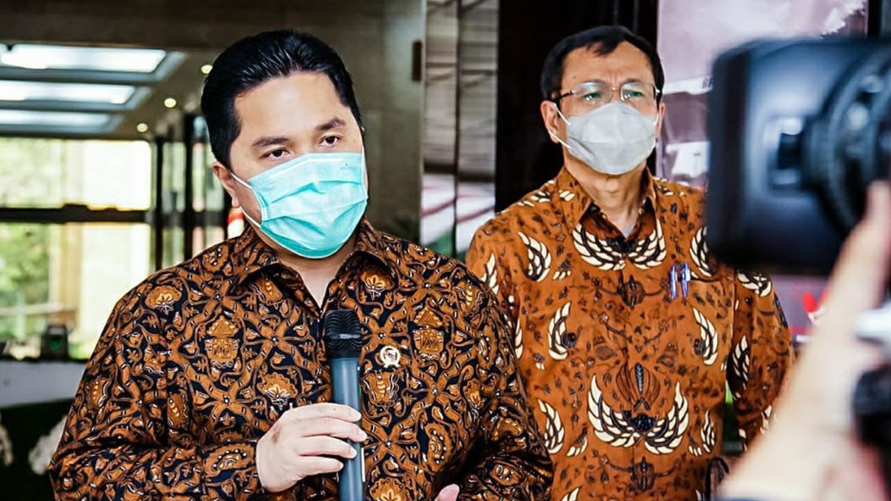 Erick Thohir Ngeluh Tugas 'Bejibun' Sampai Mengenal Sosok Gilang Fetish Jarik