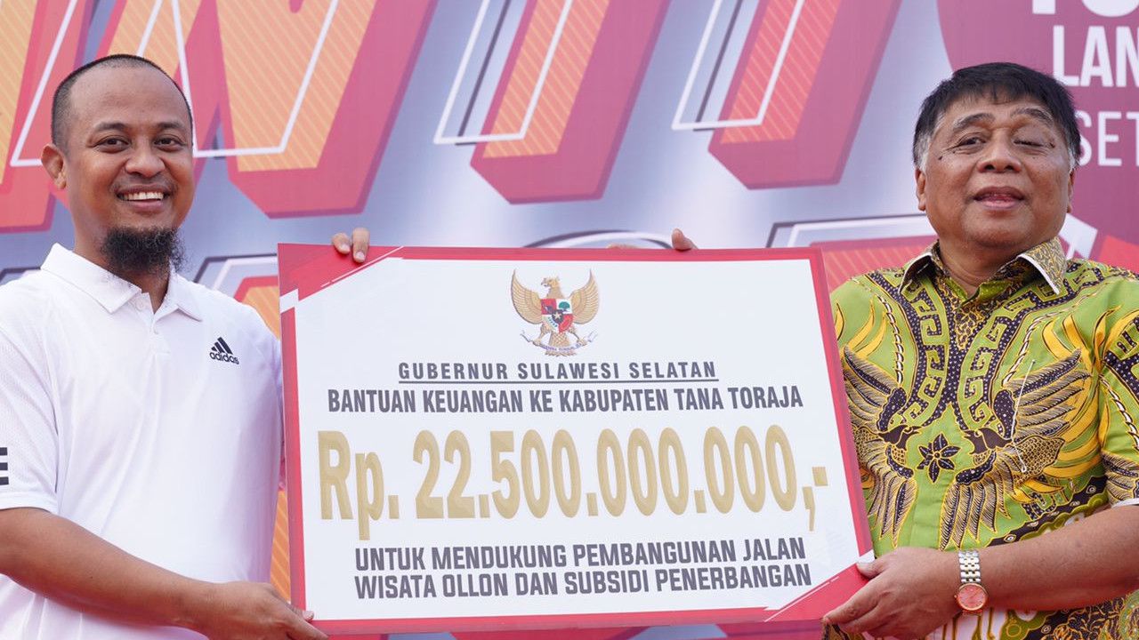 Kembali Beri Bantuan Keuangan untuk Wisata Ollon di Toraja, Gubernur Sulsel: Jangan Tidak Direalisasikan Lagi!