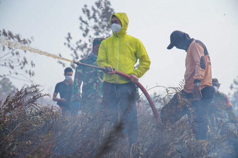 Pemkot Pontianak Catat 40 Hektare Lahan Gambut Kota Terbakar