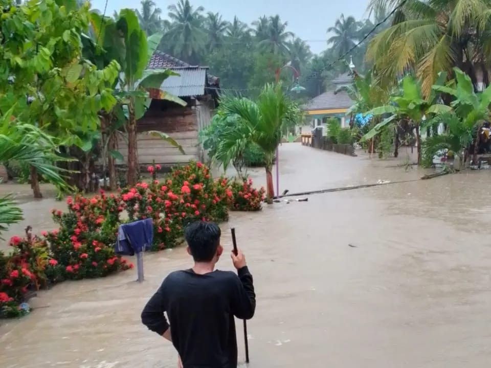 535 Rumah Warga Kabupaten Pesawaran Lampung Terdampak Banjir