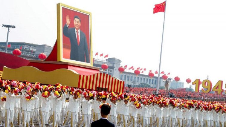 Momen Xi Jinping dan Partai Komunis China Peringati Hari Nasional 1 Oktober