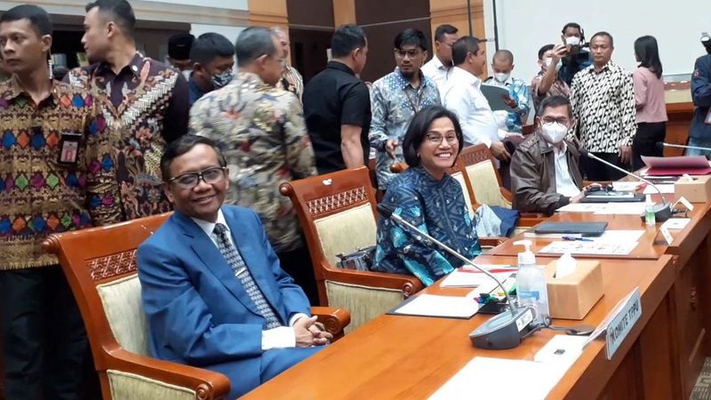 Jadwal Mahfud Dan Sri Mulyani Padat Rapat Soal Transaksi Mencurigakan