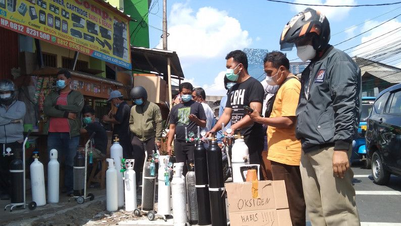 Viral Penipuan Penjualan Tabung Oksigen Manfaatkan Kepanikan Warga, Dijual Rp750 Ribu, Barang Tak Kunjung Datang