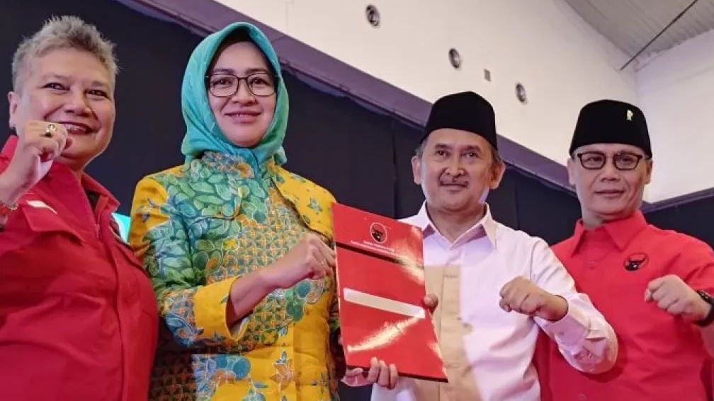 PDIP Resmi Usung Airin Rachmi dalam Pilgub Banten 2024