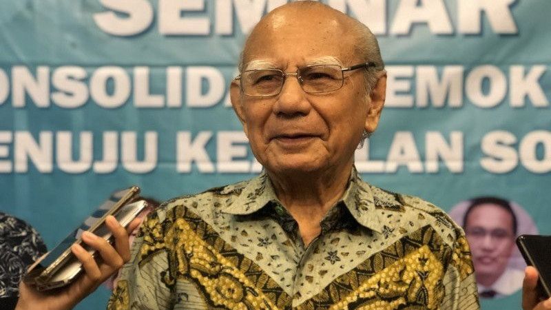 Merasa Tak Pantas, Emil Salim Tolak Penghargaan Climate Hero Award