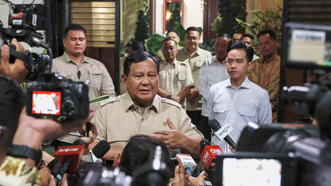 Banyak Atlet Sea Games Dapat Emas, Prabowo Pusing