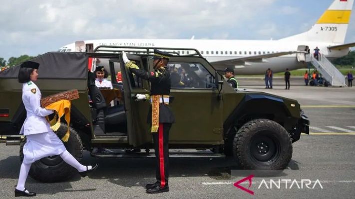 Tiba di IKN, Duplikat Bendera Pusaka dan Naskah Proklamasi Disimpan di Istana Negara