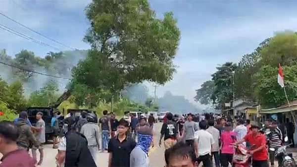 Banyak Siswa Kena Gas Air Mata Akibat Bentrok di Pulau Rempang, Polisi Bilang Gegara Ketiup Angin