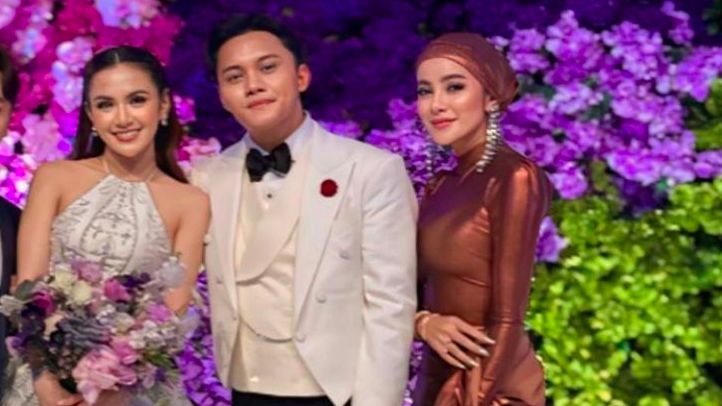 Pakai Dress Super Ketat saat Datang ke Pernikahan Rizky Febian dan Mahalini, Olla Ramlan Dihujat Netizen