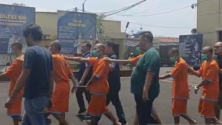 Enam Orang Pencuri Puluhan Kambing di Cianjur Ditangkap, Polisi Minta Warga Tingkatkan Keamanan