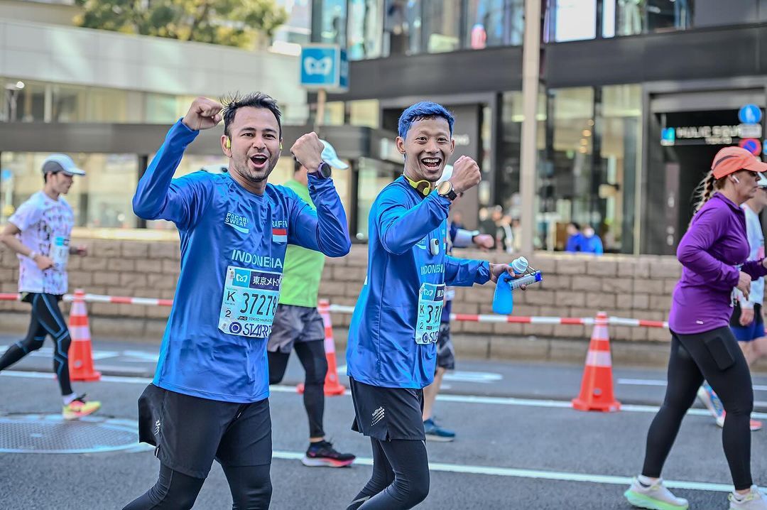 Raffi Ahmad Sukses Taklukan Tokyo Marathon 2024, Race Selanjutnya Bersiap ke London