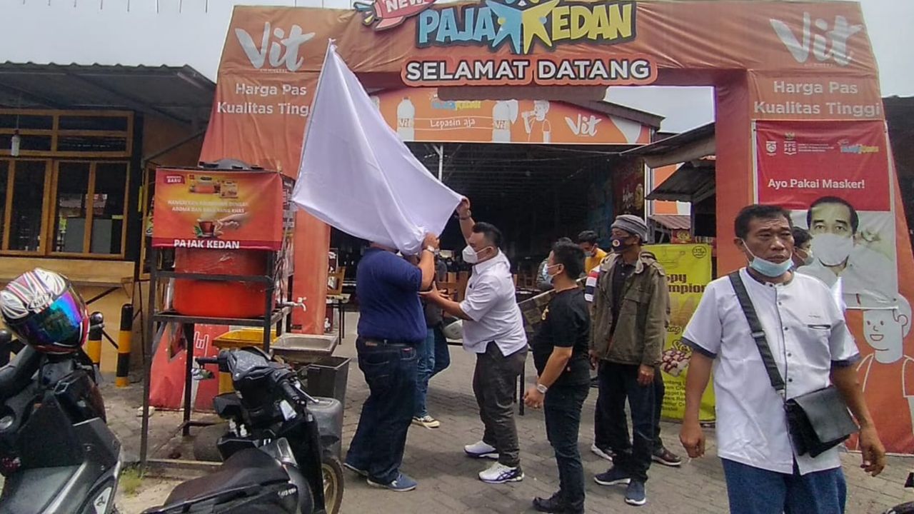 Pedagang Kuliner di Medan Kibarkan Bendera Putih: Kami Menyerah, Kekuatan Kami Ada Batasnya..