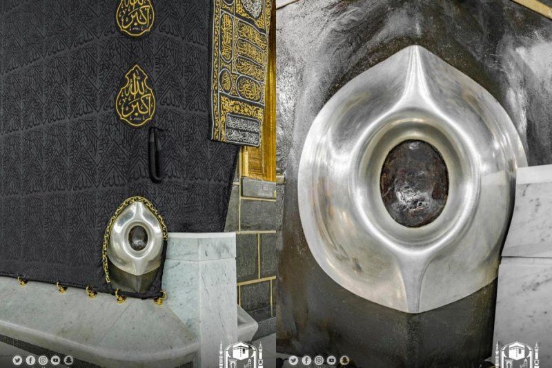 Mengagumkan, Inilah Bentuk Batu Hajar Aswad dari Dekat yang Kerap Diciumi Jemaah Umrah dan Haji