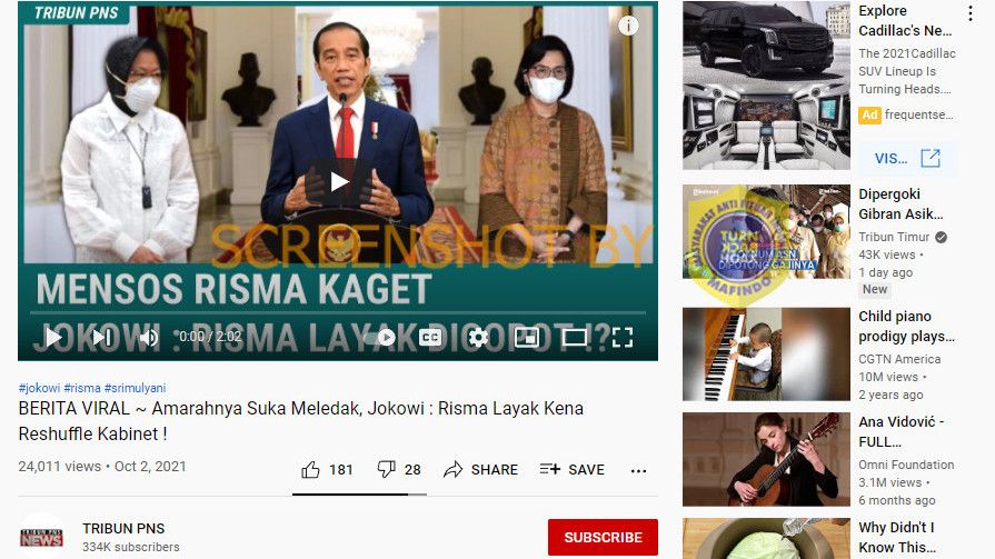 Jokowi Sebut Risma Layak Kena Reshuffle Gegara Sering Marah-Marah, Benarkah?