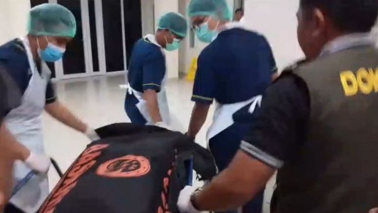 Jenazah Pendaki Asal Brazil yang Jatuh di Gunung Rinjani Diaotopsi di RS Bhayangkara Mataram