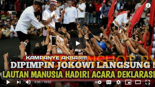 Beredar Isu Deklarasi Ganjar Pranowo Maju Pilpres 2024 Dihadiri Jokowi, Megawati Mendadak Bungkam, Cek Faktanya..