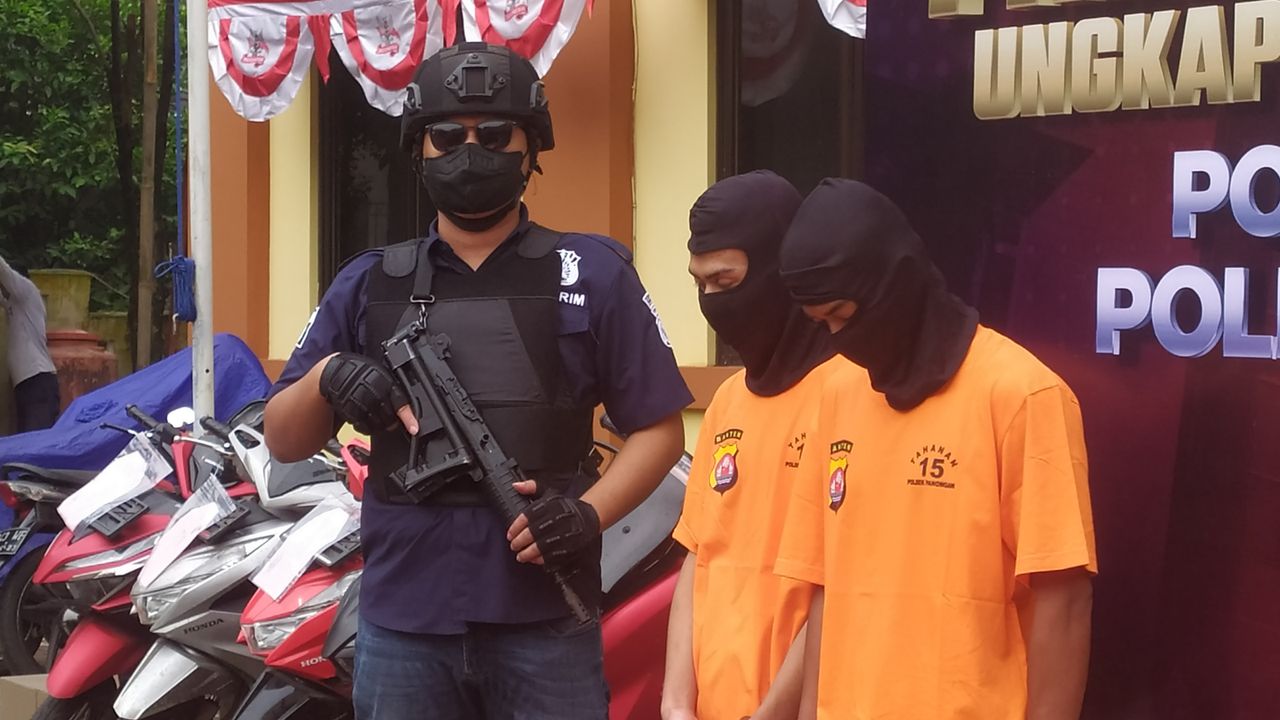 Dua Pria Spesialis Curi Kabel Optik PJU di Kabupaten Tangerang Ditangkap, Bikin Pemkab Rugi Rp700 Juta
