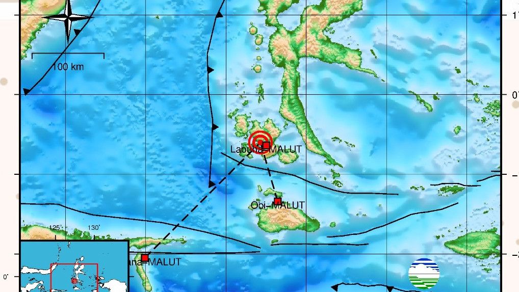 Wilayah Labuha Halmahera Selatan Diguncang Gempa M3,7