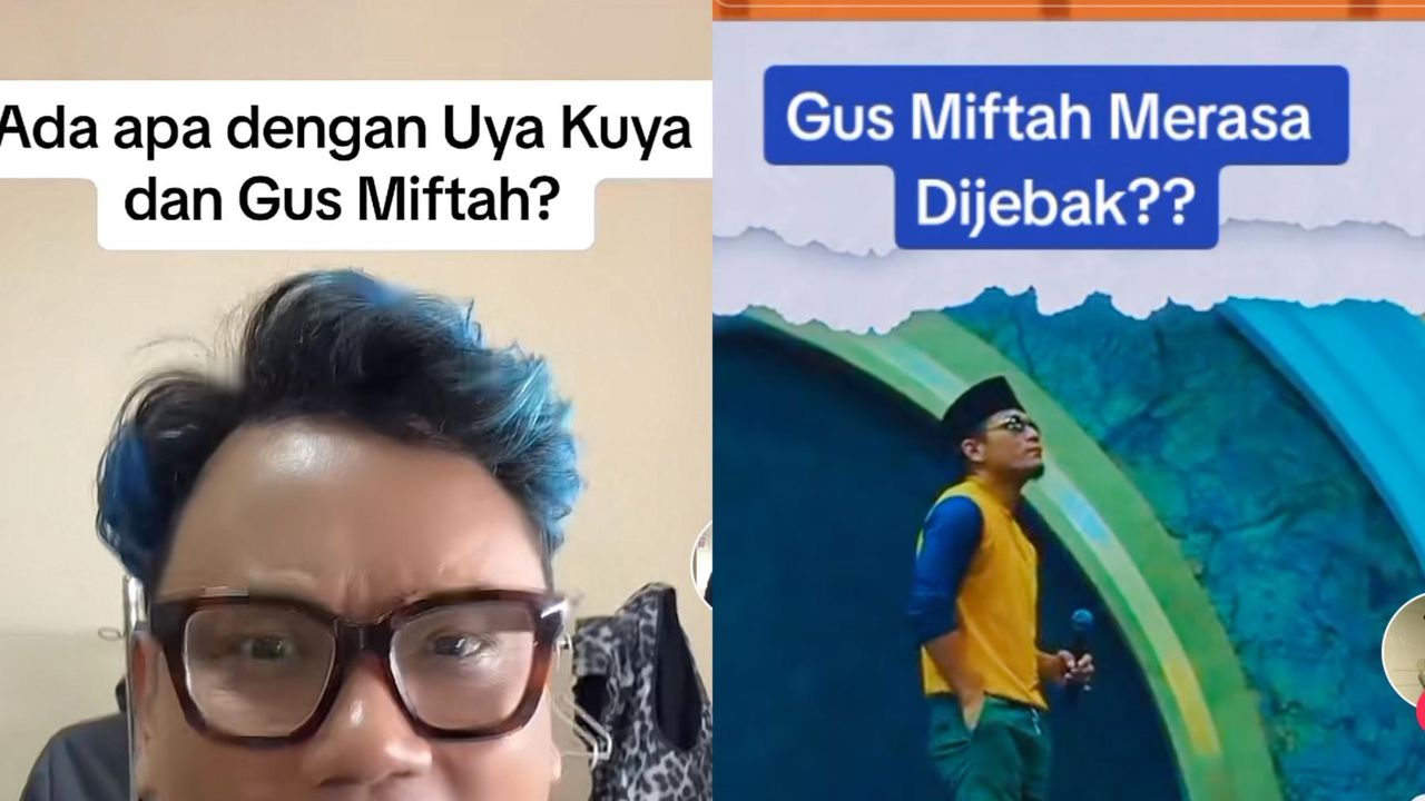 Gus Miftah dan Uya Kuya (Foto: TikTok)