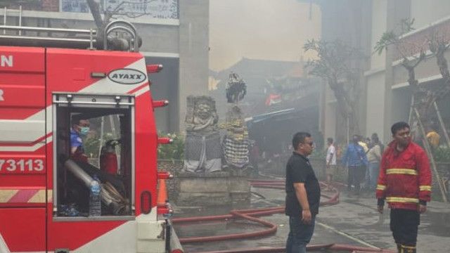 Polisi: Kebakaran Pasar Ubud Diduga dari Kios Kain dan Baju