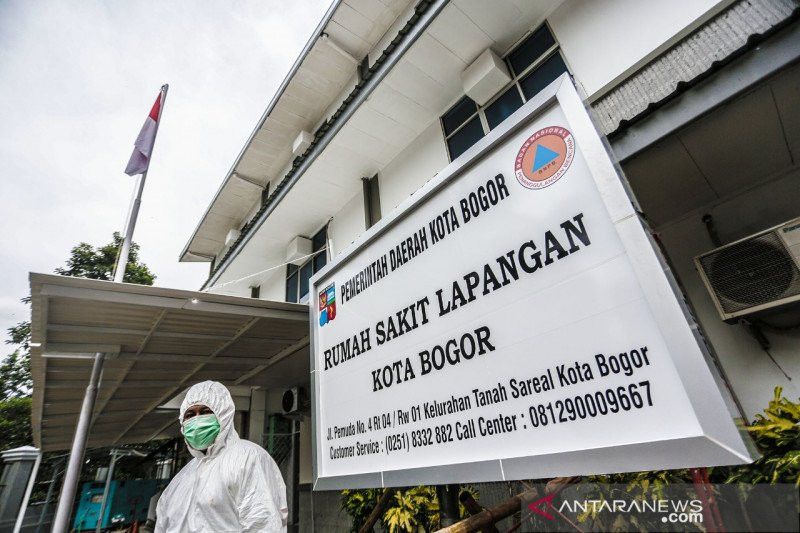 Tak Ada Lagi Pasien COVID-19 di Rumah Sakit Lapangan Bogor, Layanan Dinonaktifkan