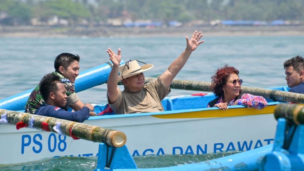 Temui Kelompok Nelayan Bersama Prabowo, Susi Pudjiastuti: Sayang Nggak Sama Prabowo?