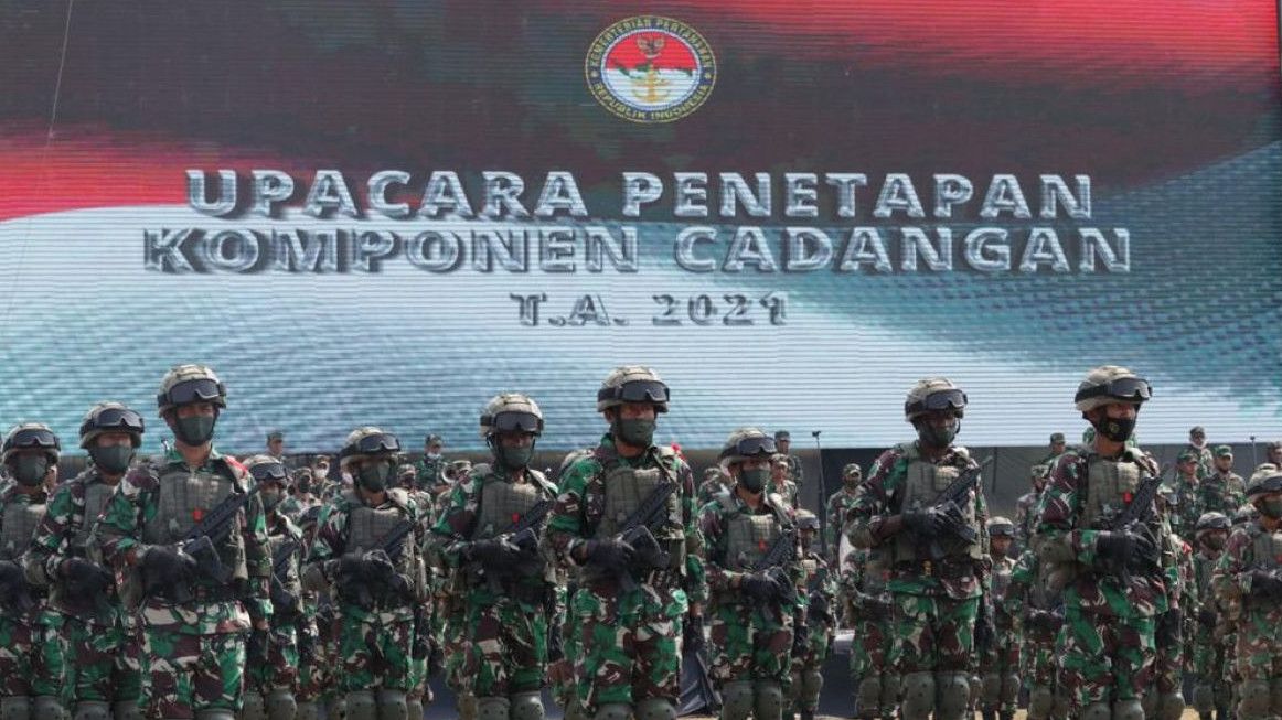 Jokowi Pastikan Komponen Cadangan Digunakan Hanya untuk Kepeningan Pertahanan Negara