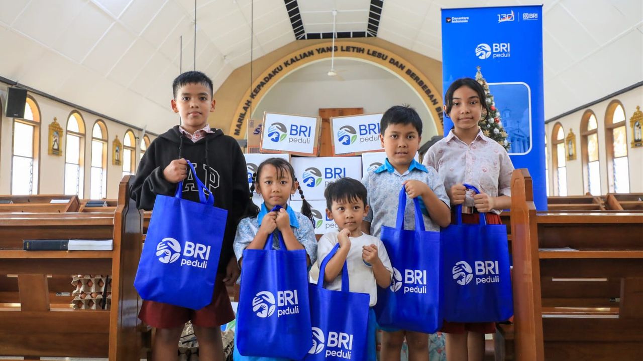 Maknai Natal 2025, BRI Salurkan Puluhan Ribu Paket Sembako bagi Masyarakat