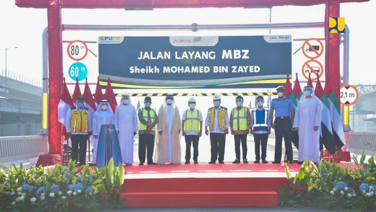 Tol Jakarta-Cikampek II Berubah Nama Jadi Jalan Layang MBZ Sheikh Mohamed Bin Zayed