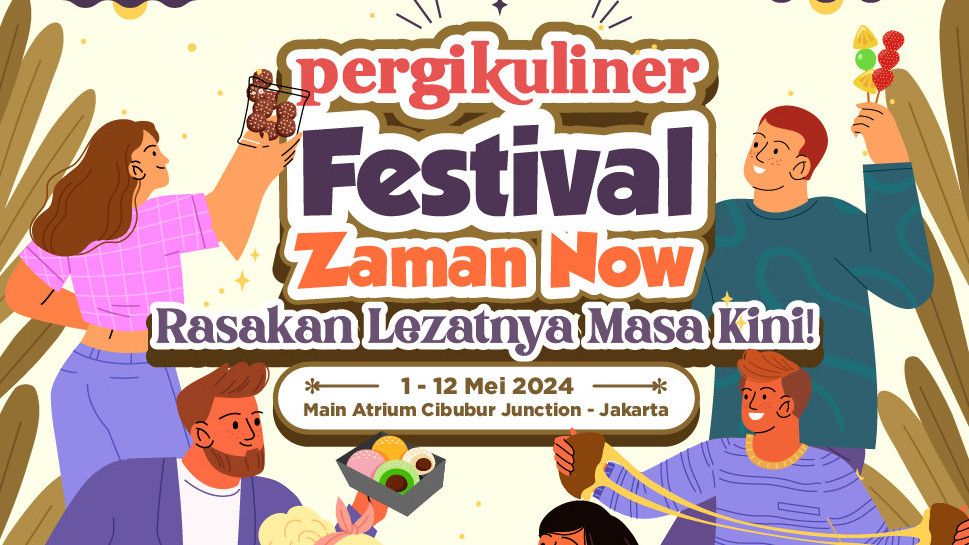 PergiKuliner Festival, Siap Ajak Pengunjung Mengenal Ragam Kuliner Zaman Now