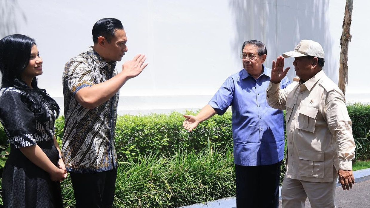 AHY Ungkap Isi Pertmuan Prabowo dengan SBY di Pacitan Jatim