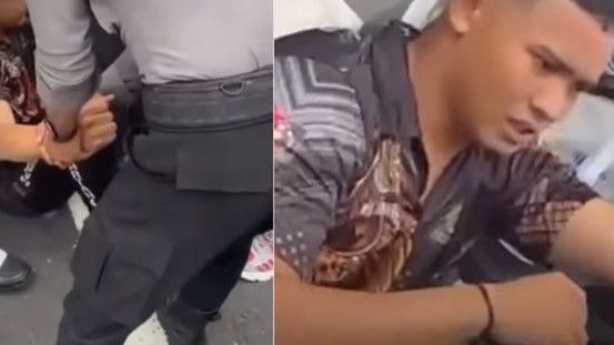 Viral Polisi di Ternate Menangis Minta Tolong Saat Ditangkap Propam, Diduga Banyak Berkasus
