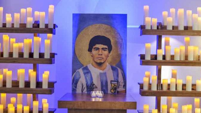 Sembah Maradona, Gereja Ini Juga Anggap Lionel Messi Juru Selamat