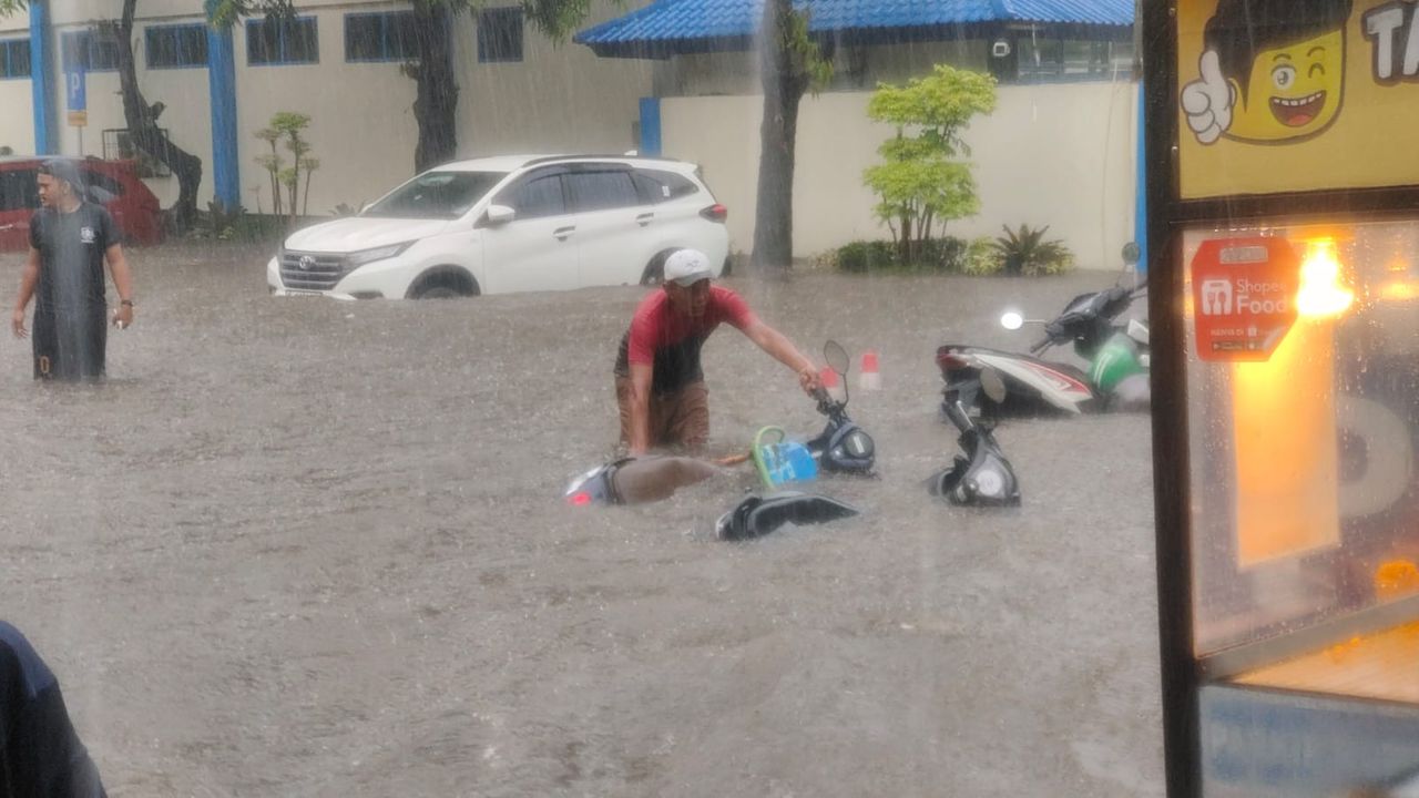 Titik Lokasi Banjir di Jakarta Sore Ini