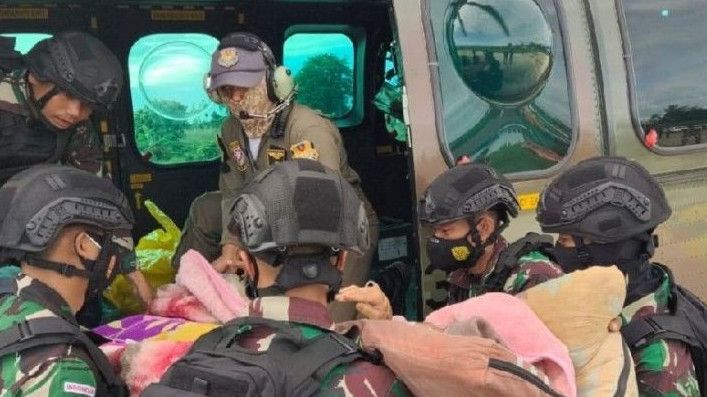 2 Personel TNI-Polri Tewas Ditembak OTK Saat Amankan Sholat Tarawih di Papua