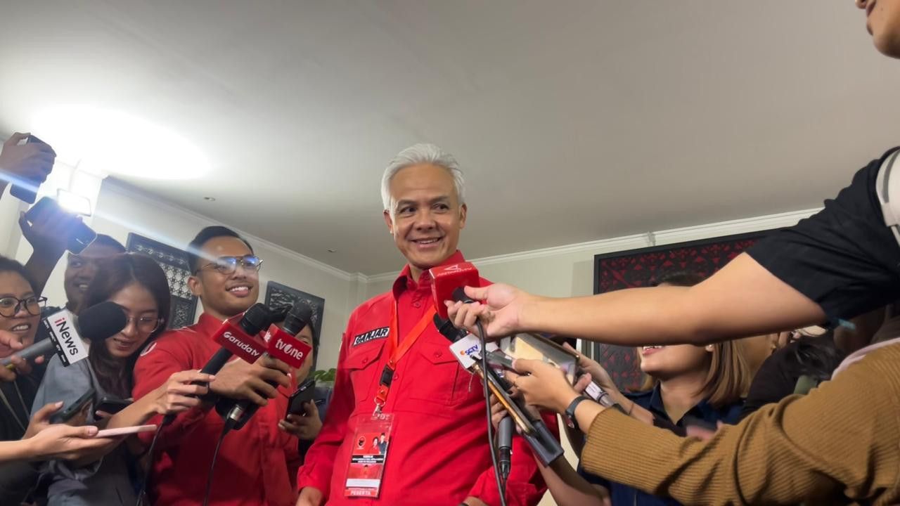Ganjar Tegaskan Kongres PDIP Tertunda Bukan Karena Kasus Hasto