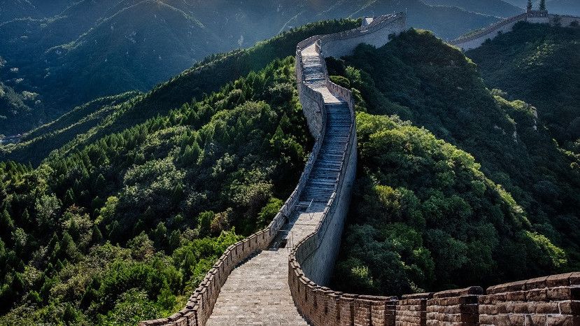 Tembok Besar China Runtuh Usai Dilanda Gempa Berkekuatan 6,9 SR
