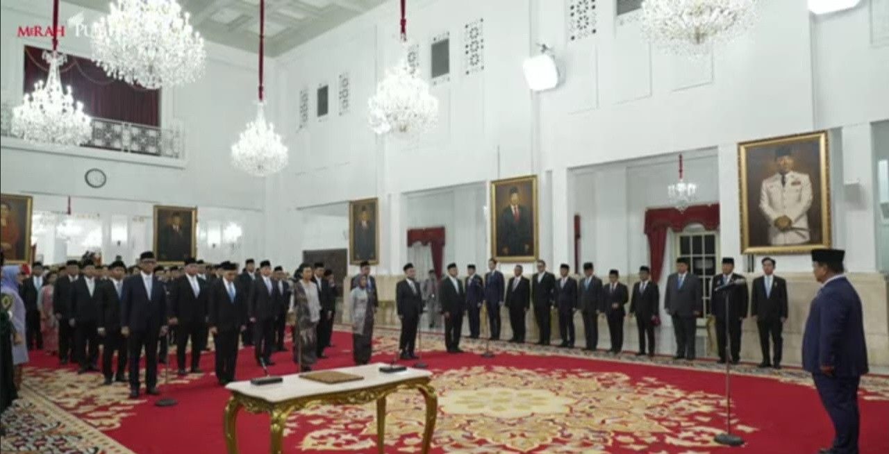 Prabowo Lantik 31 Duta Besar, Ada Mantan Hakim MK hingga Kader PDIP