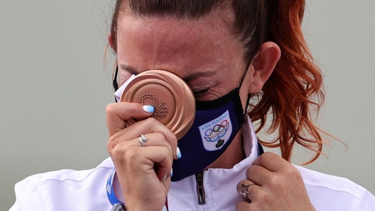 Alessandra Perilli Antar San Marino Sebagai Negara Terkecil Peraih Medali di Tokyo