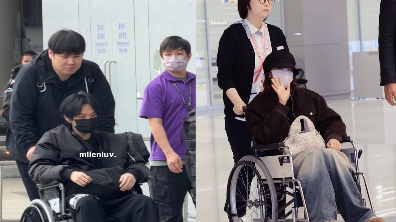 Minnie (I-DLE) dan Lee Know (Stray Kids) (X/hourlyminiee & mini2mino)